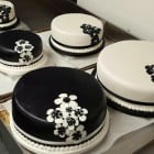 bespoke black and white cakes